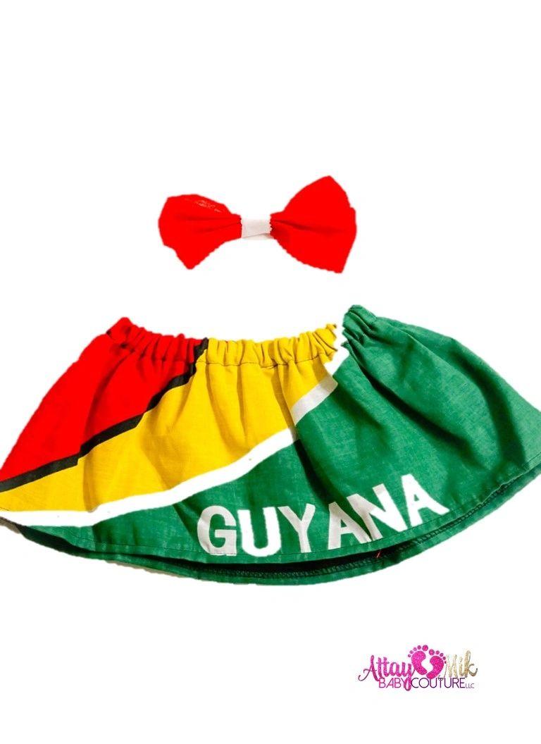 Guyana Flag Skirt