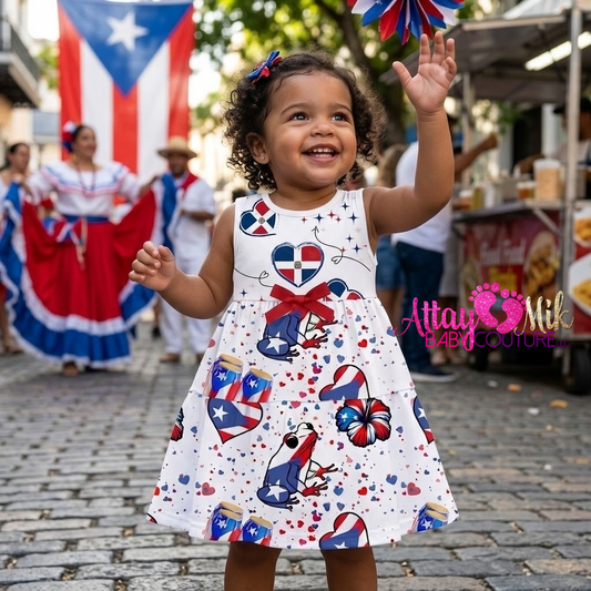 1/2 Dominican and 1/2 Puerto Rican