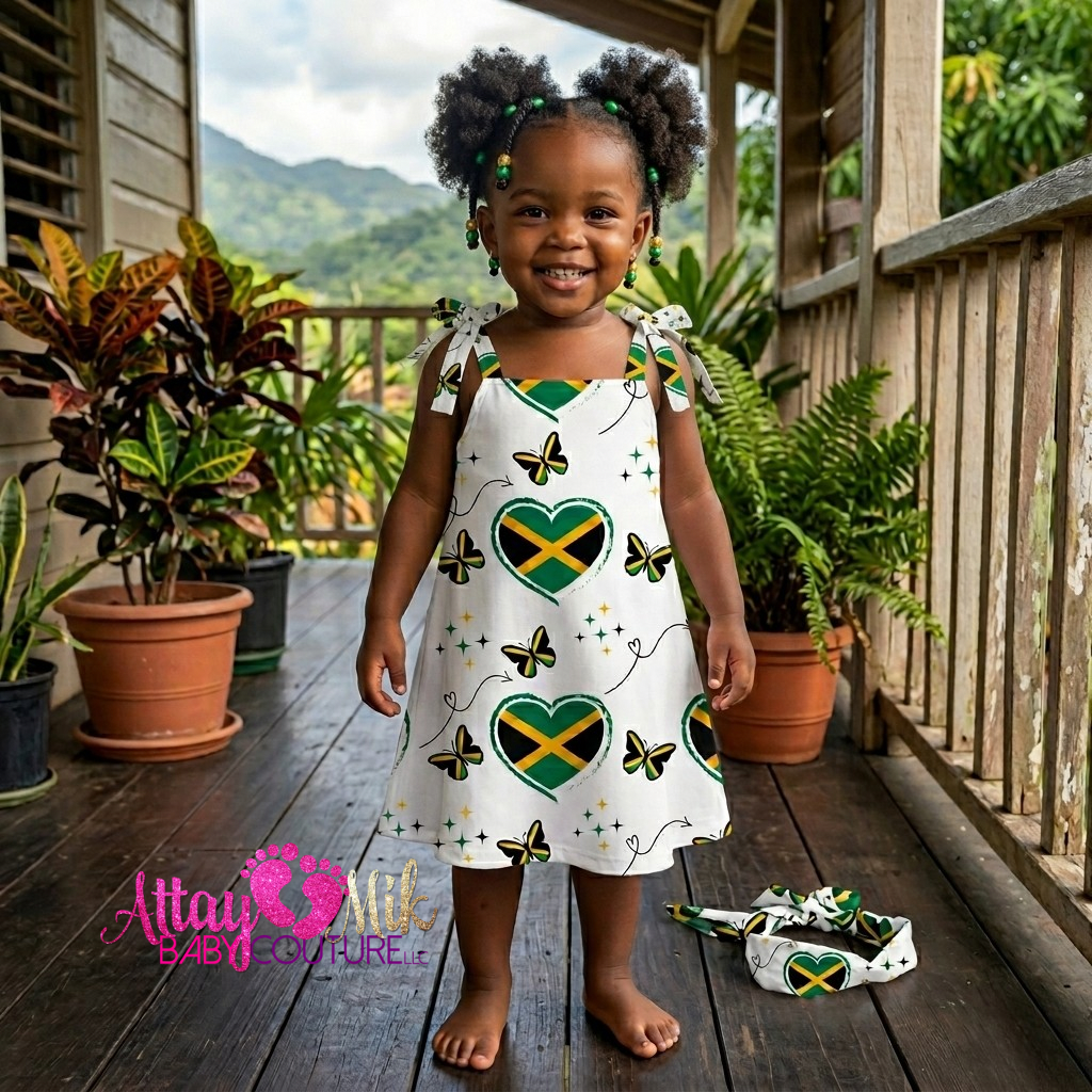 Jamaican Hearts and Butterflies