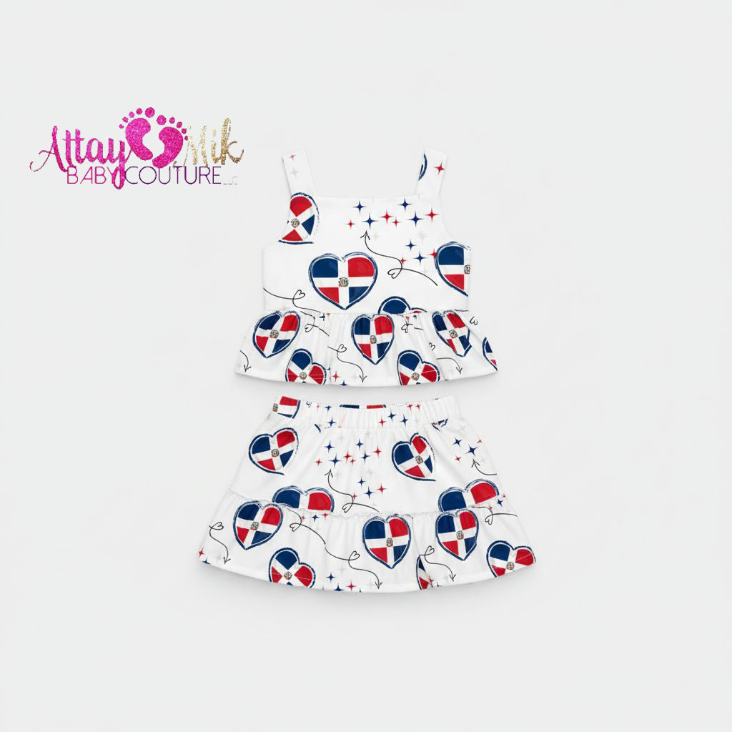 Dominican Republic Basin Bloom Organza