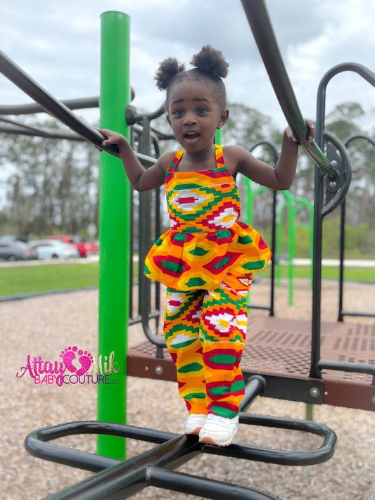Multi Flare Romper