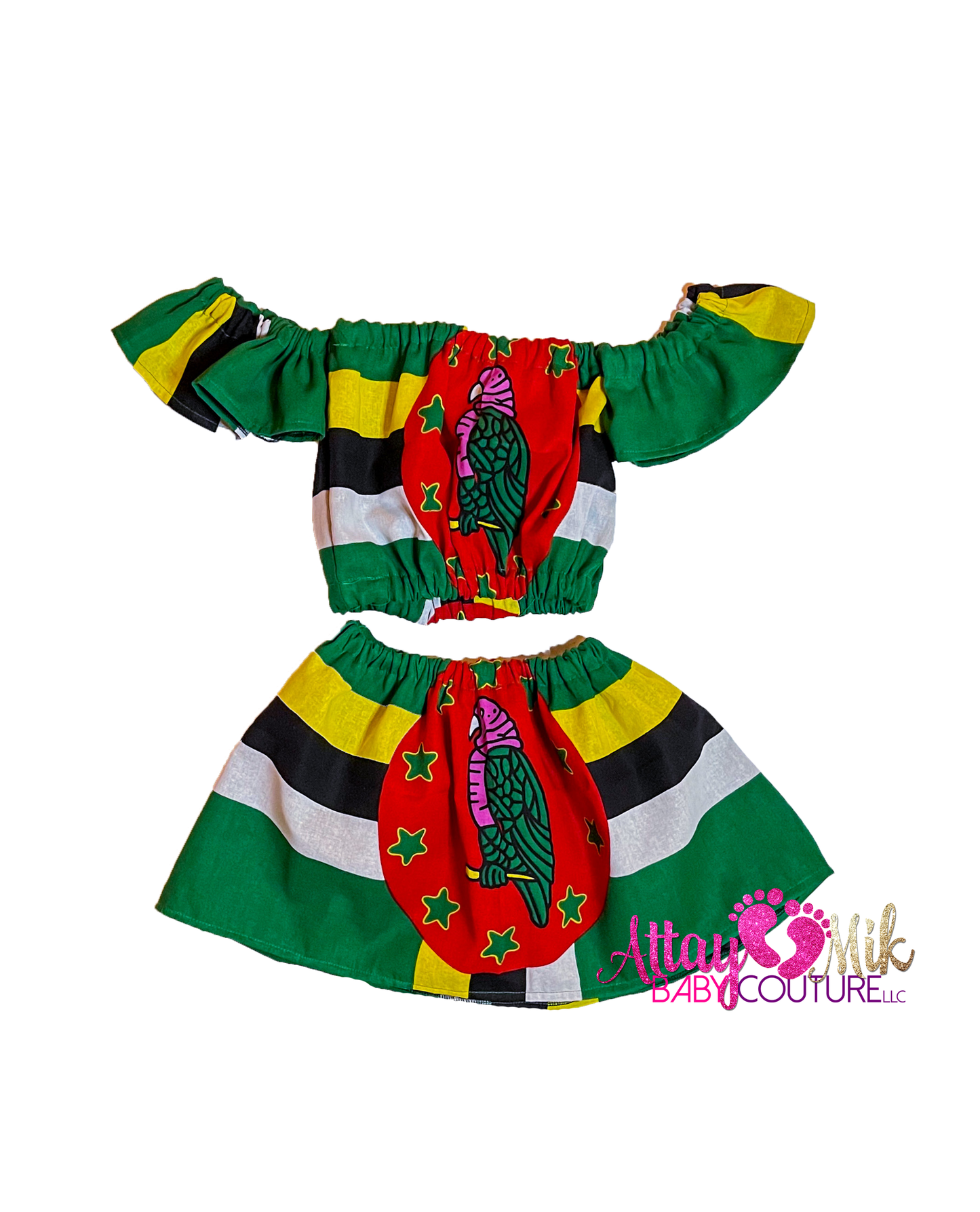Dominica Flag Clothing 