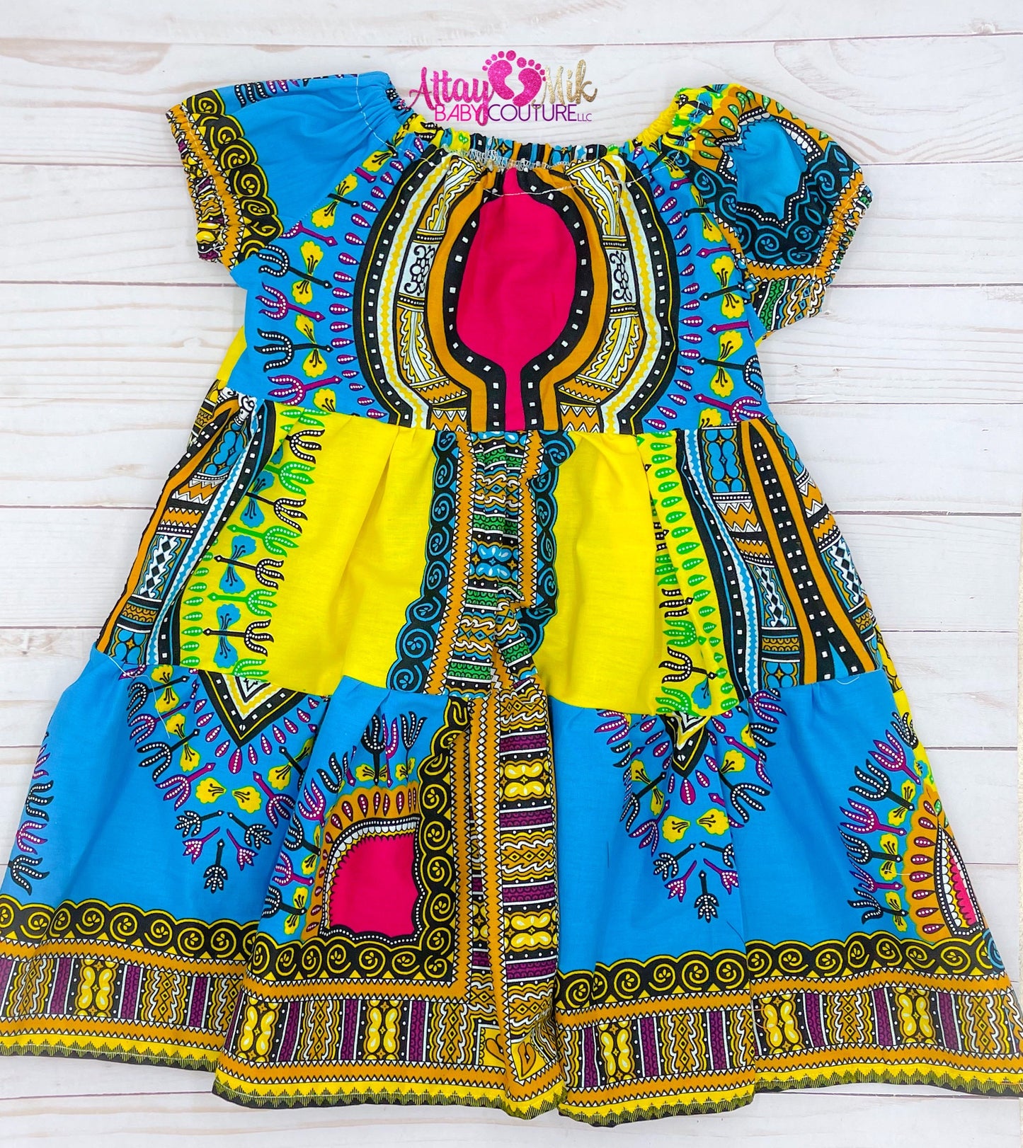 Toddler Dashiki Dress