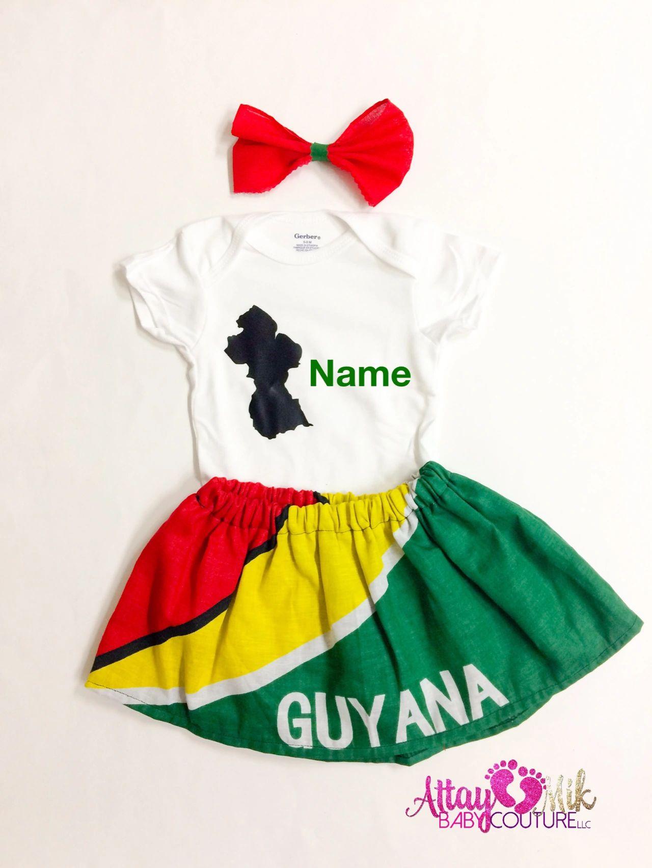 Guyana Flag Outfit