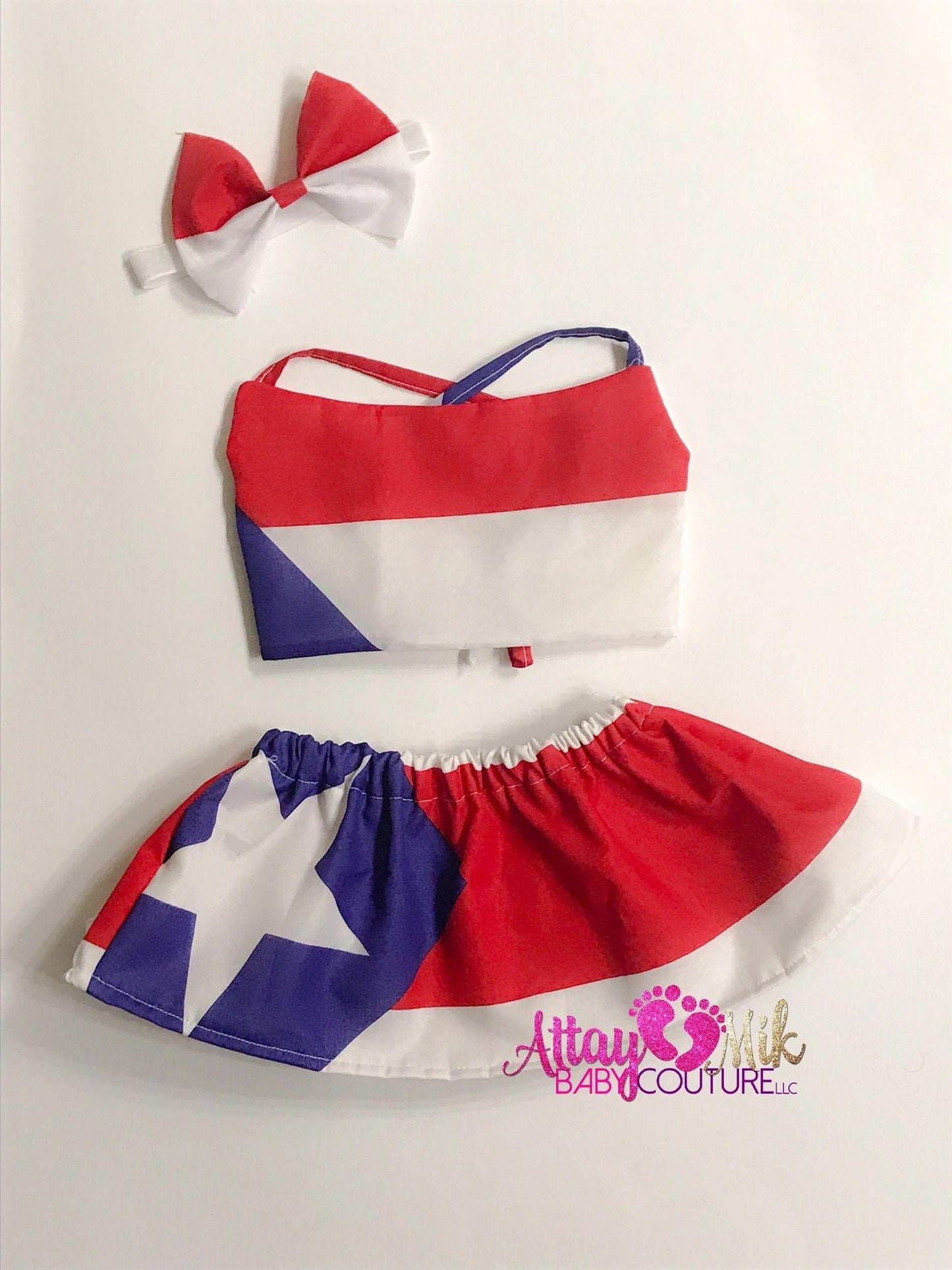 Puerto Rico Flag outfit 