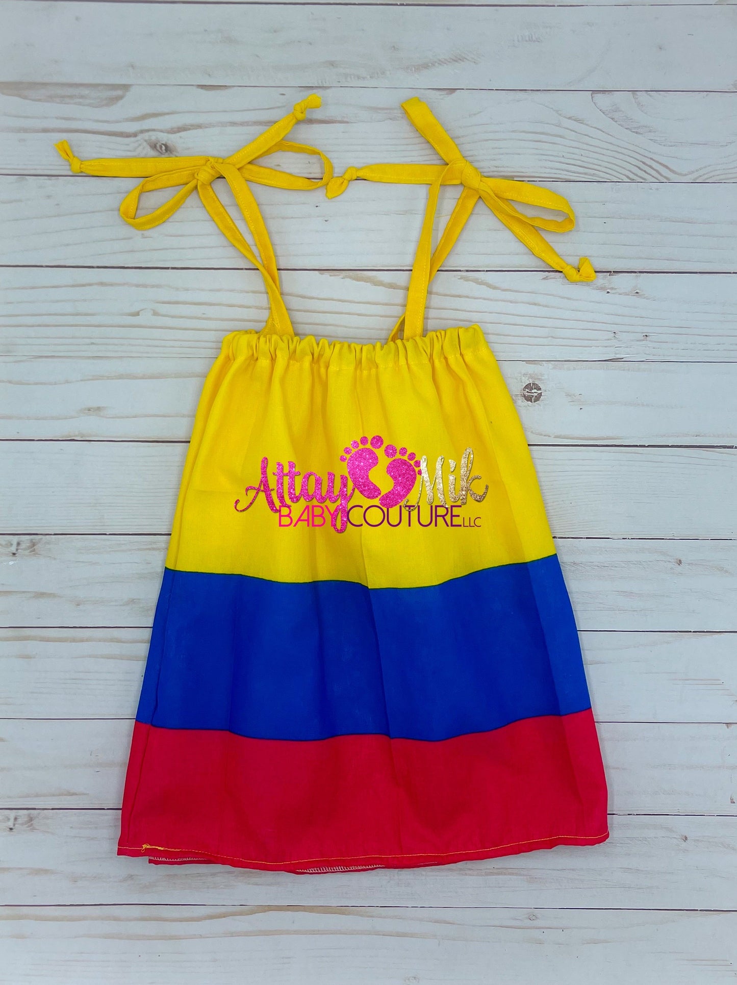 Colombia Flag Dress