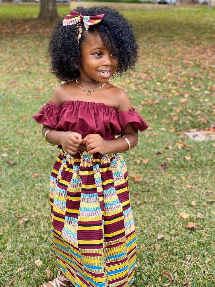 Golden African Outfit