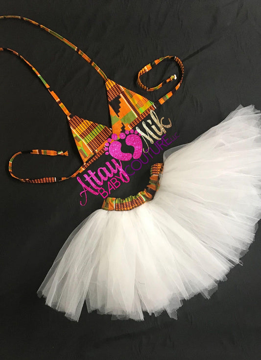 Pure Africa Kente Bikini Tutu